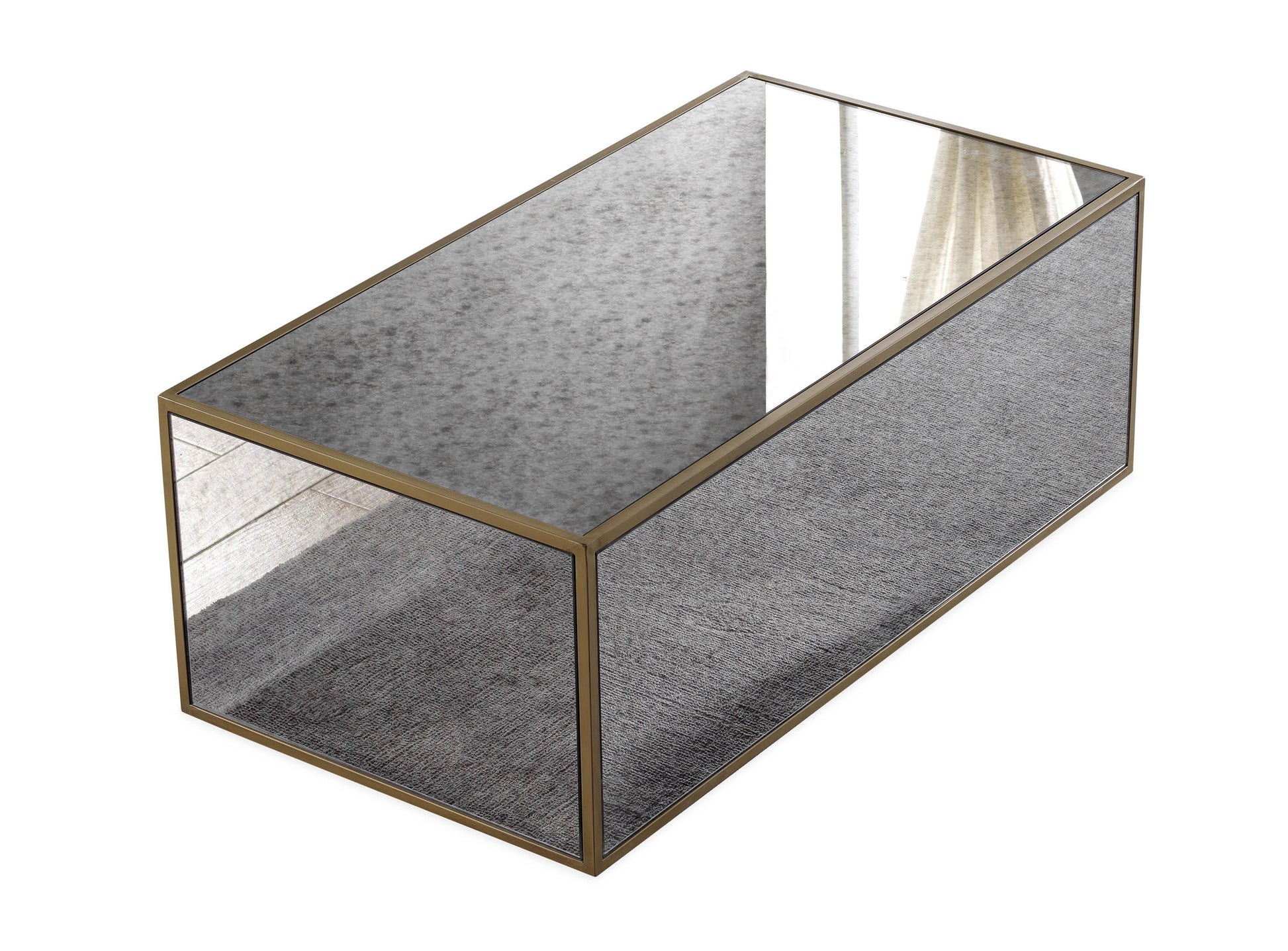 Lana Mirrored Coffee Table 43 48 by TOV Ihoc68256