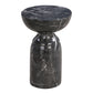 Rue Marble Indoor Outdoor Round Side Table by TOV Oc44040