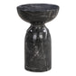 Rue Marble Indoor Outdoor Round Side Table by TOV Oc44042