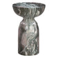 Rue Marble Indoor Outdoor Round Side Table by TOV Oc44041