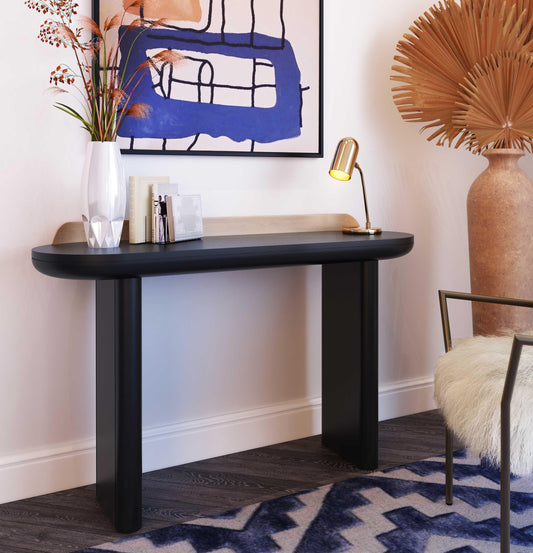 Braden Black Desk/Console Table by TOV Furniture