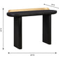 Braden 48 Desk Console Table by TOV Oc44056