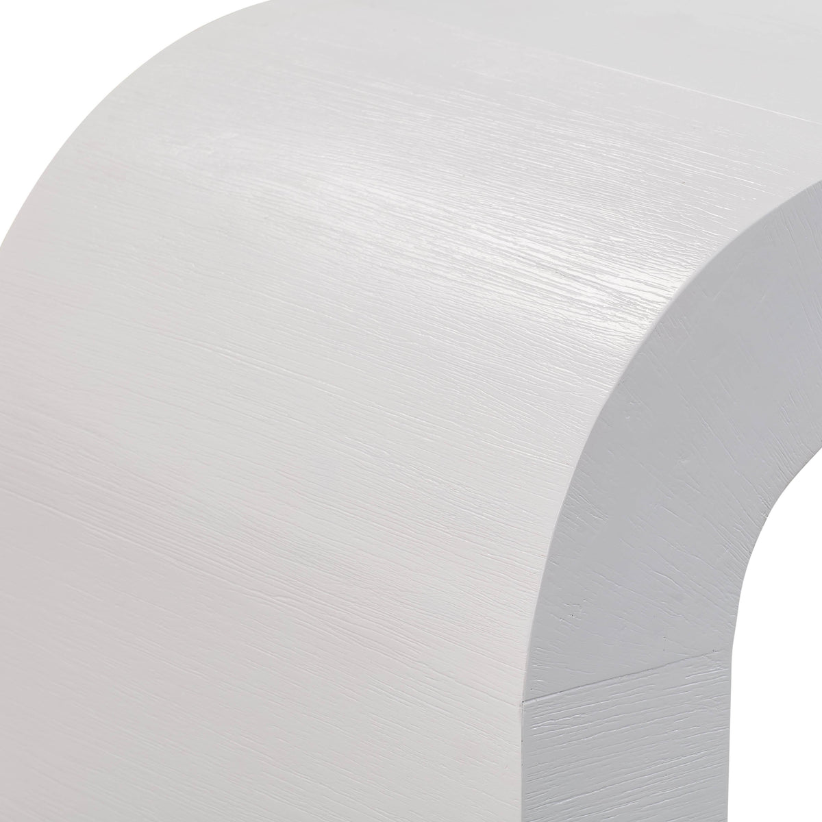 Hump White Console Table by TOV Furniture – photo 5 of 8