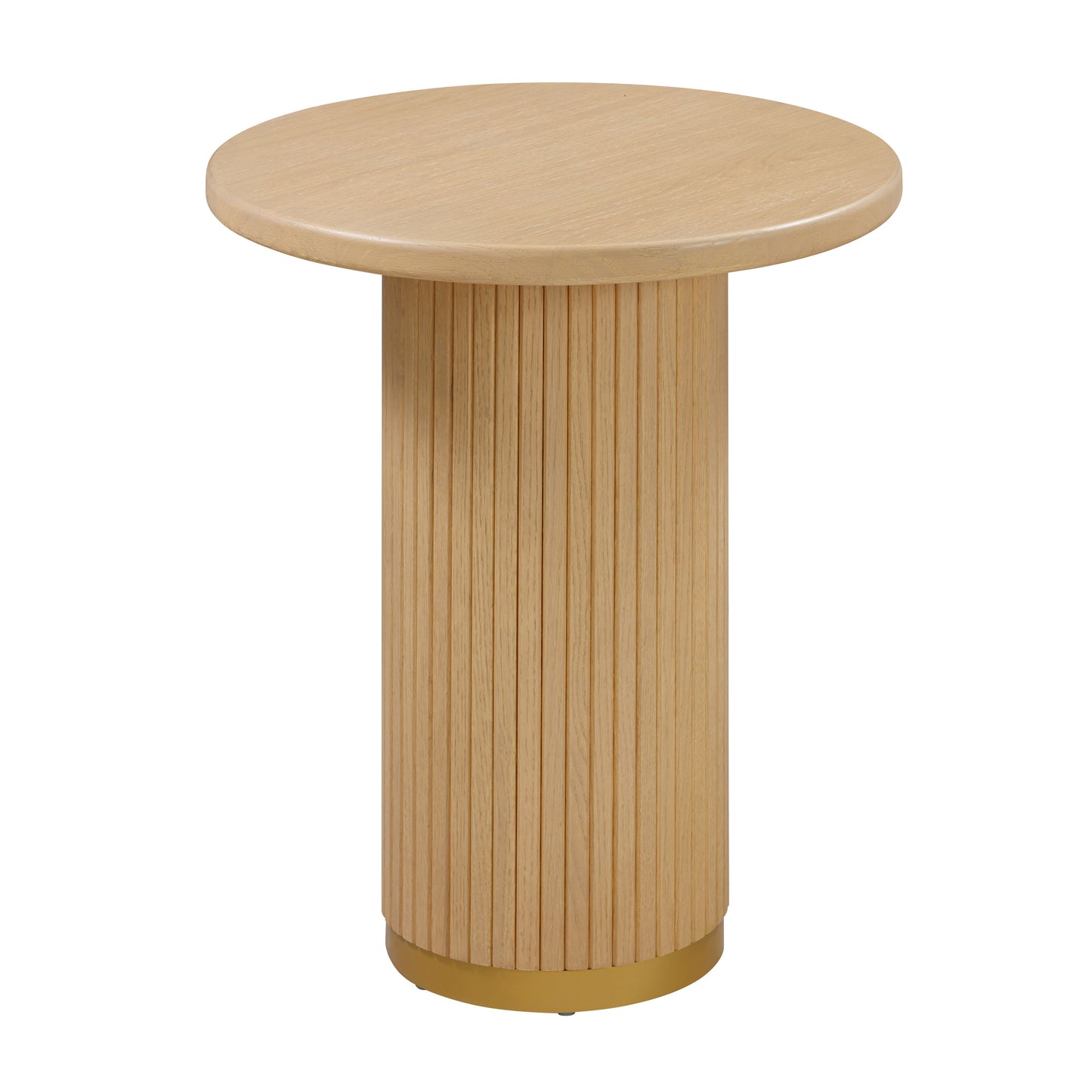 Chelsea Oak Wood Entry Table Natural by Tov Furniture