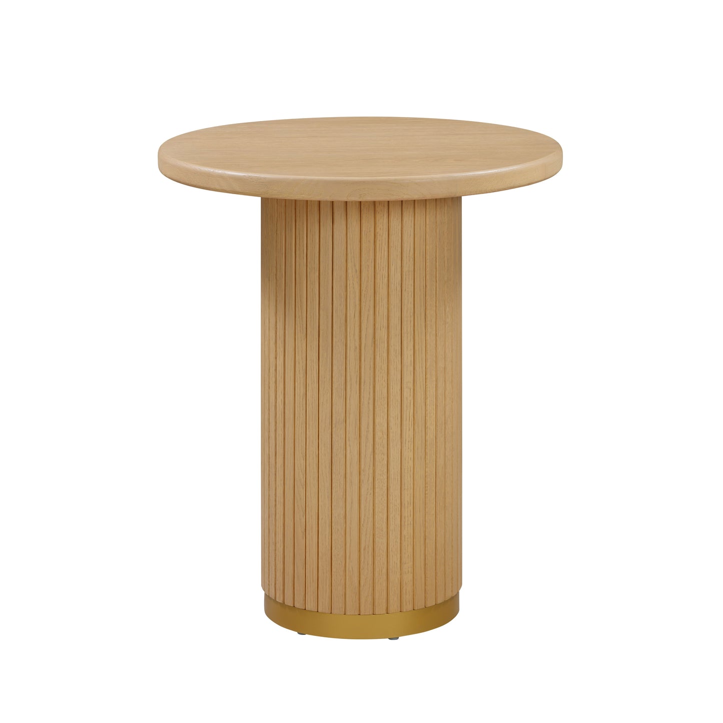 Chelsea Oak Wood Entry Table Natural by Tov Furniture
