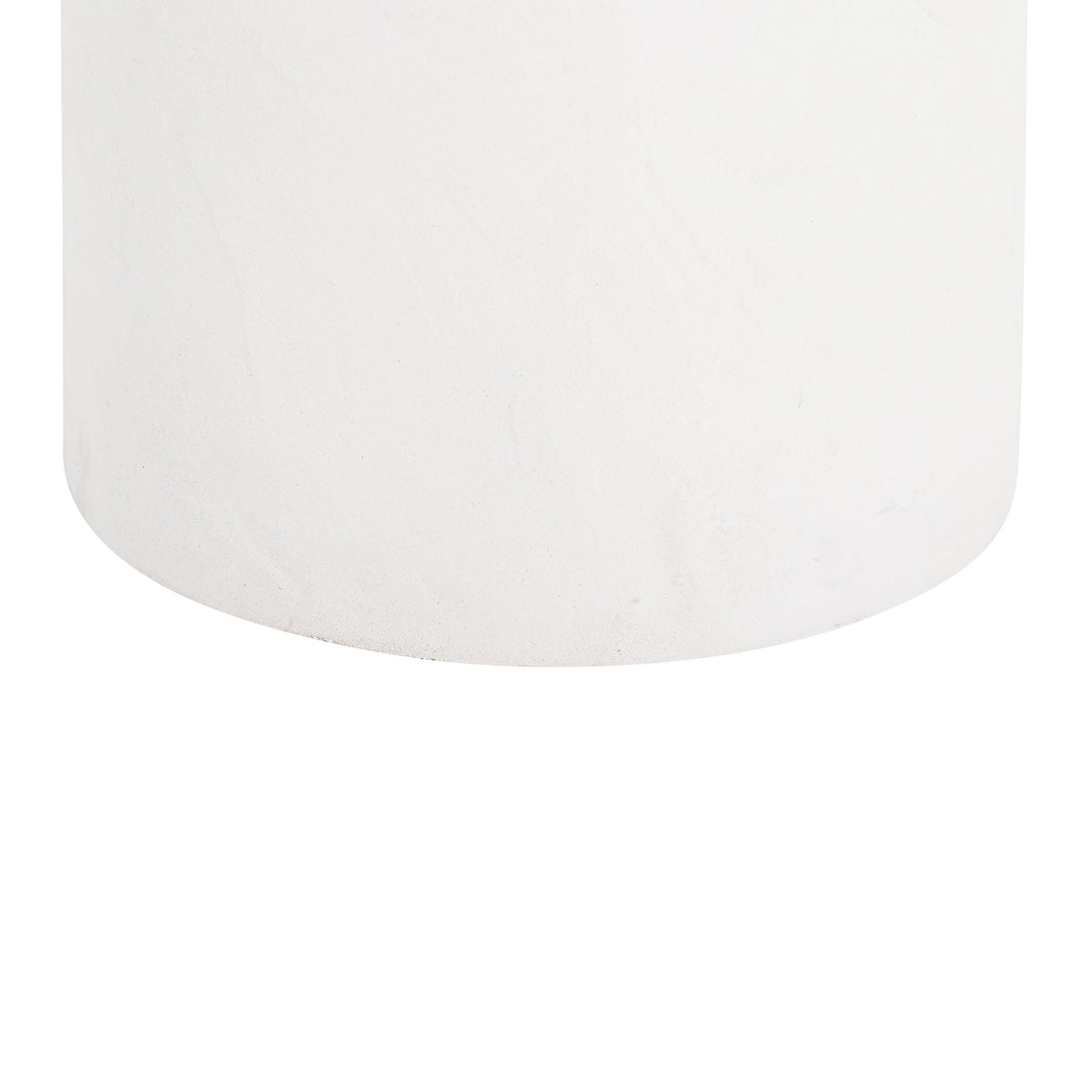 Aloe White Indoor/Outdoor Concrete Side Table by TOV Furniture – photo 6 of 7