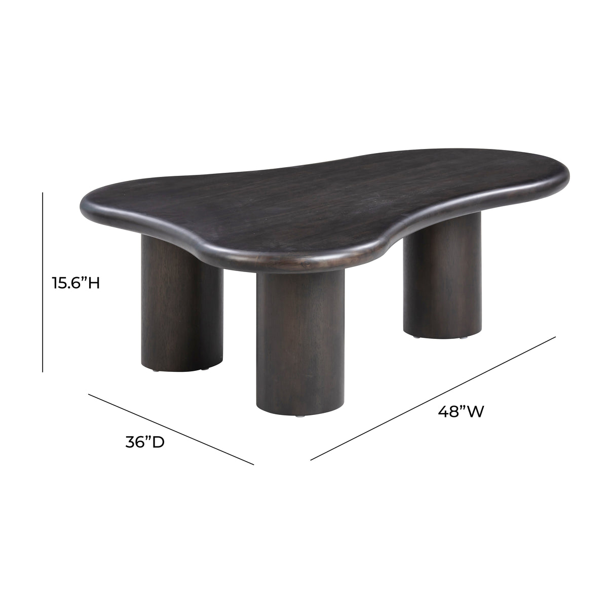 Gotham Dark Umber Coffee Table by TOV Furniture – photo 7 of 7