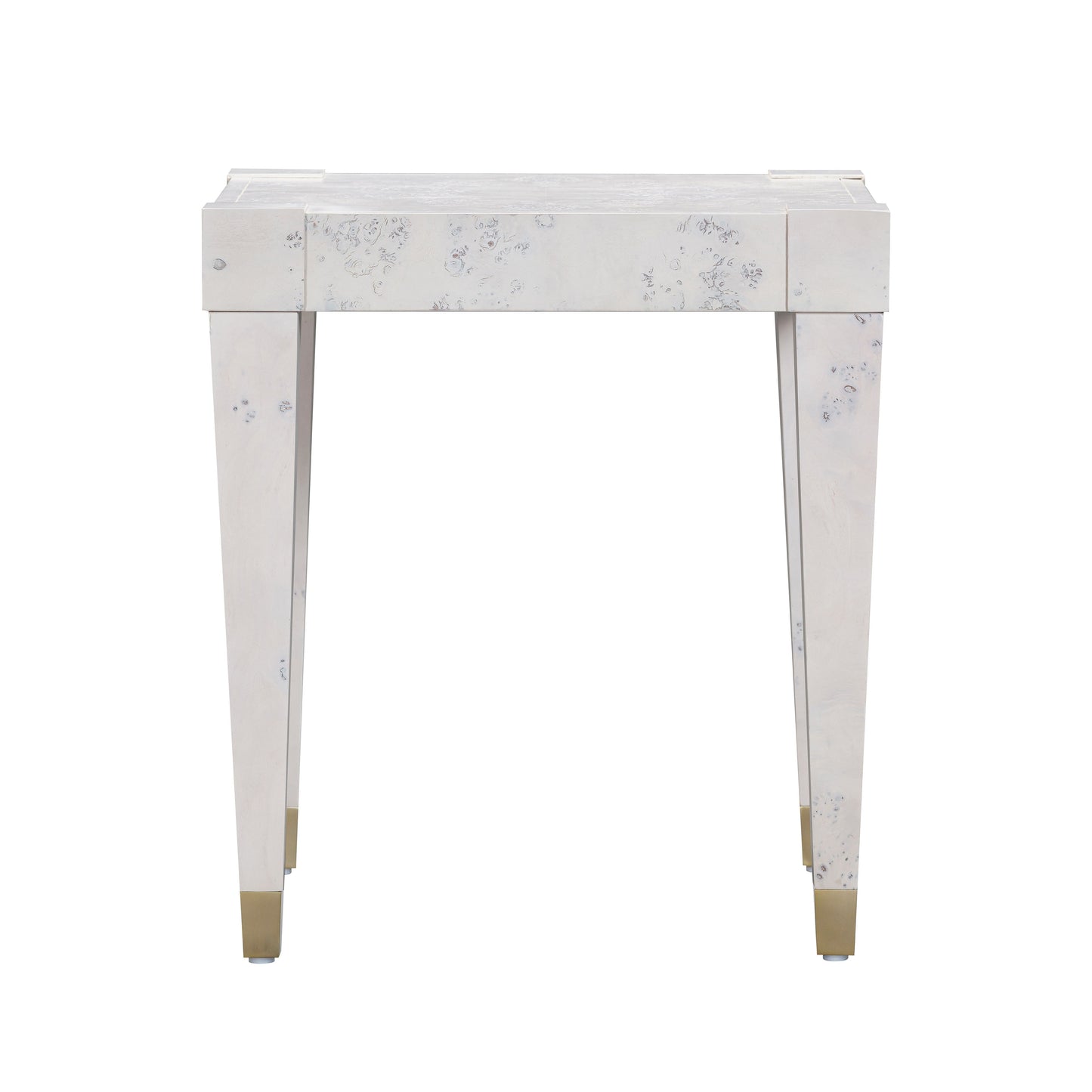 Brandyss Burl End Table White by Tov Furniture