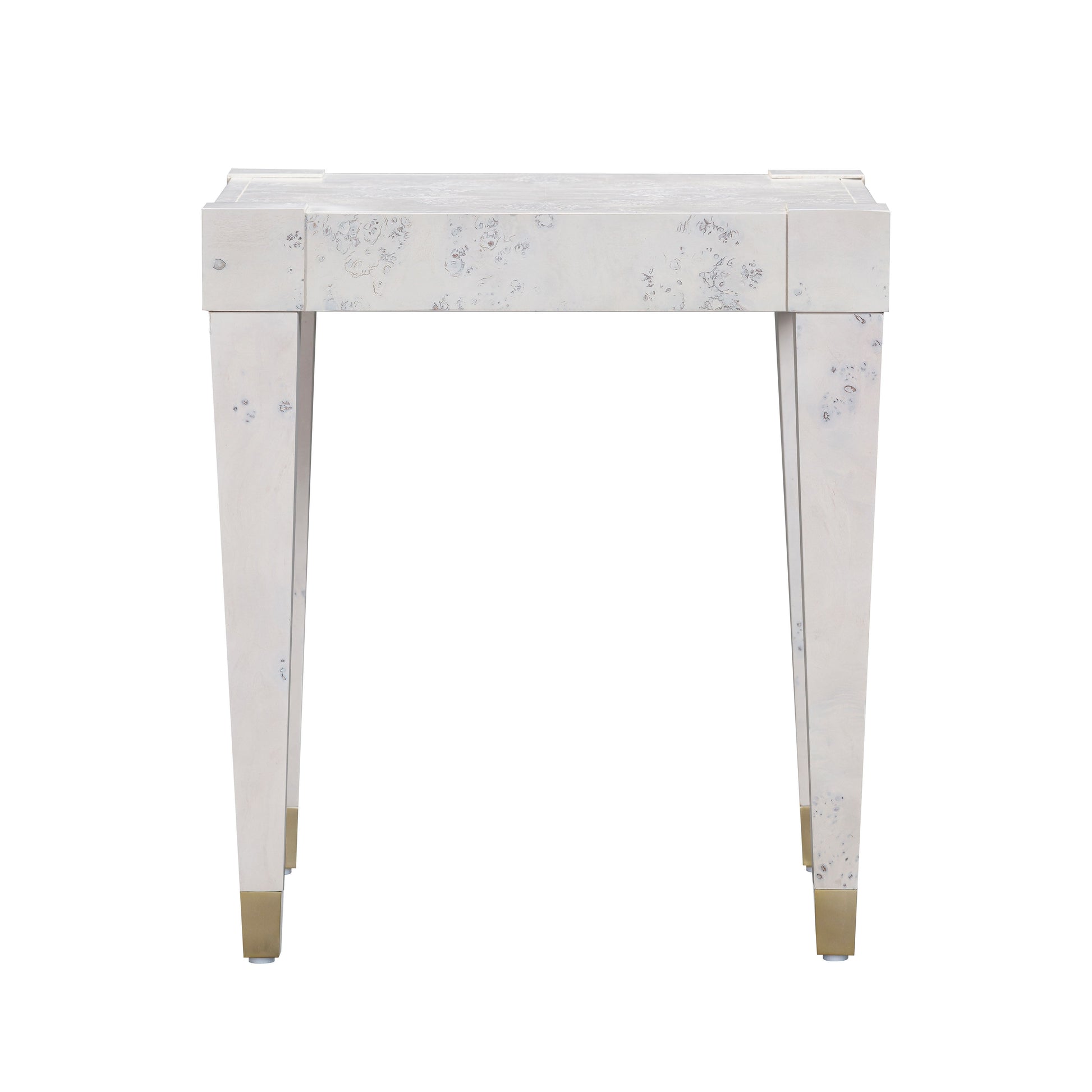 Brandyss Burl End Table White by Tov Furniture