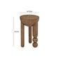 Morse Wooden Accent Table by TOV Oc54198