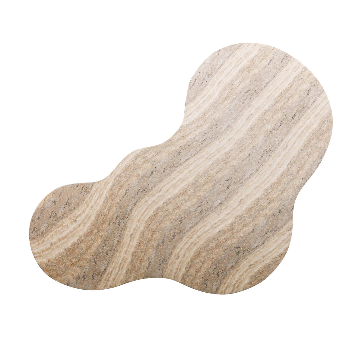Slab Faux Travertine Coffee Table by TOV Furniture – photo 5 of 7