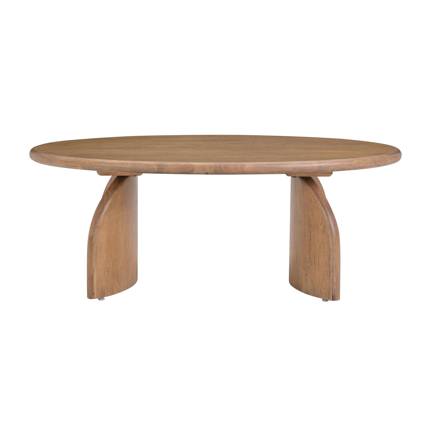 Sofia Cognac Wooden Coffee Table by TOV