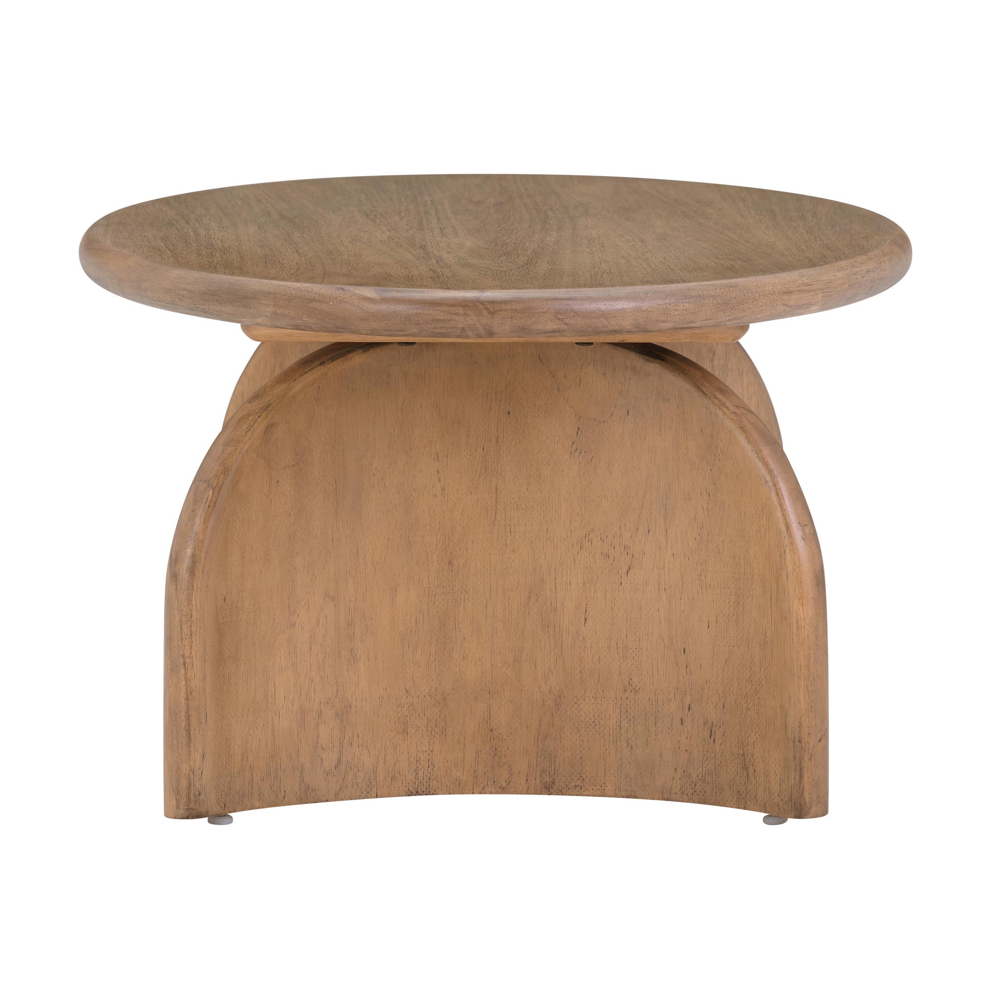 Sofia Cognac Wooden Coffee Table by TOV