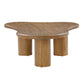 Gotham Cognac Coffee Table by TOV