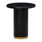 Chelsea Black Oak Entry Table by TOV