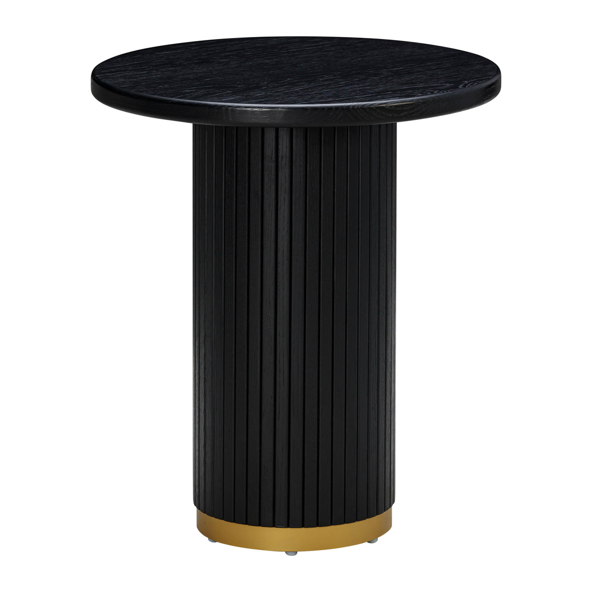 Chelsea Black Oak Entry Table by TOV Furniture – photo 3 of 7