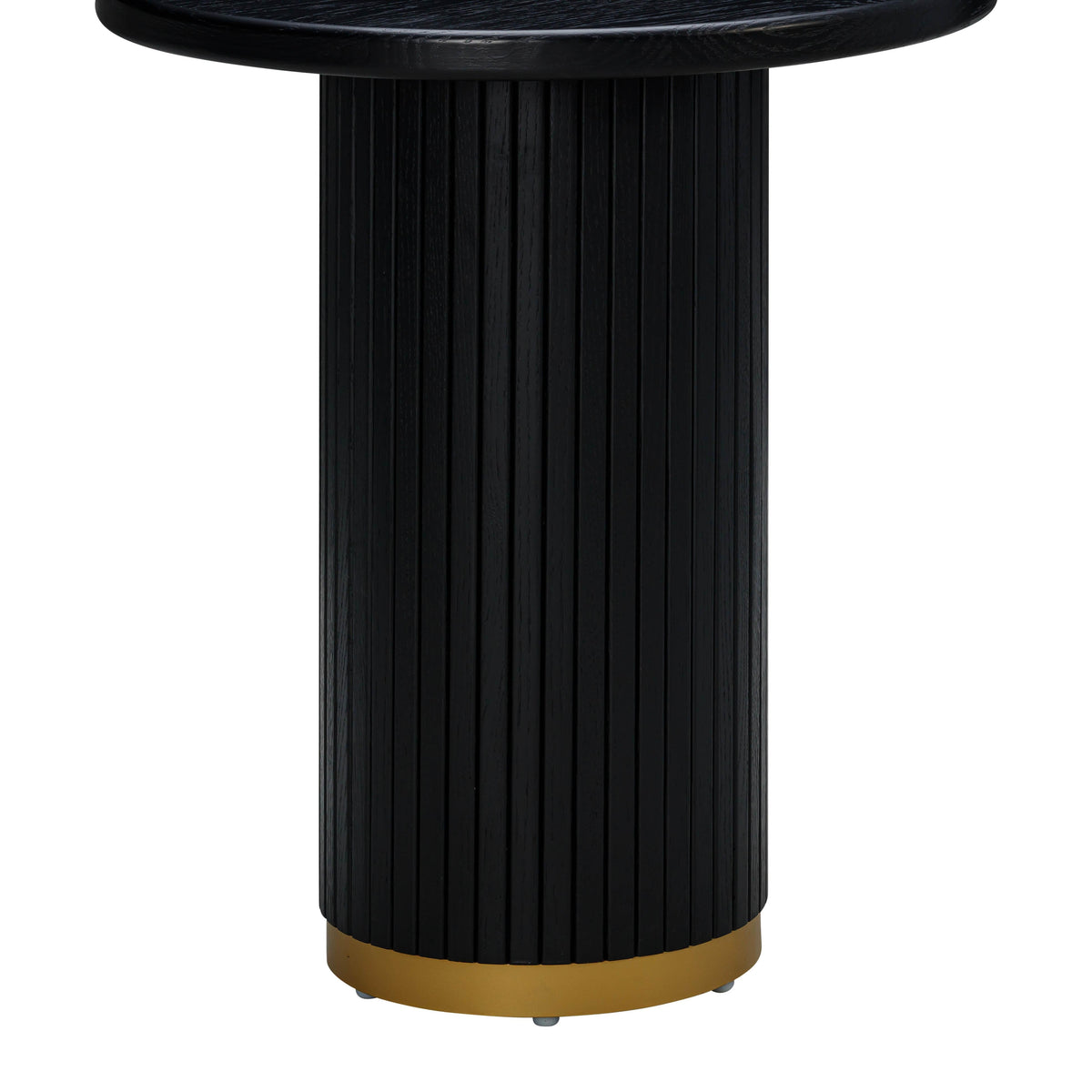 Chelsea Black Oak Entry Table by TOV Furniture – photo 4 of 7