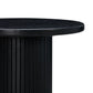 Chelsea Black Oak Entry Table by TOV