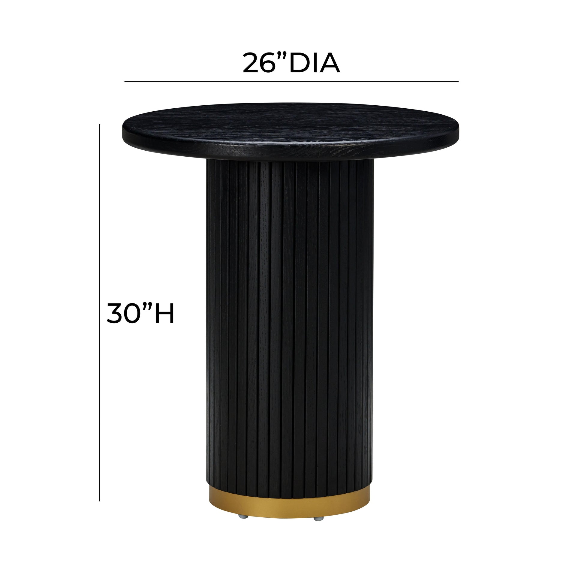 Chelsea Oak Wood Entry Table by TOV Oc54262