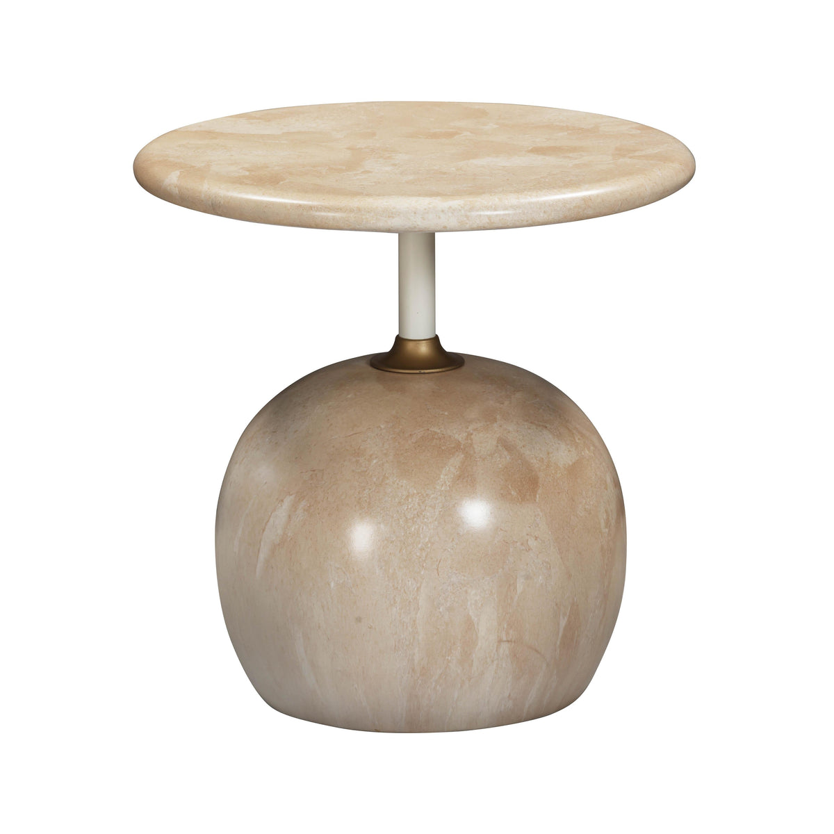 Mire Rose Faux Marble Side Table by TOV Furniture – photo 3 of 6