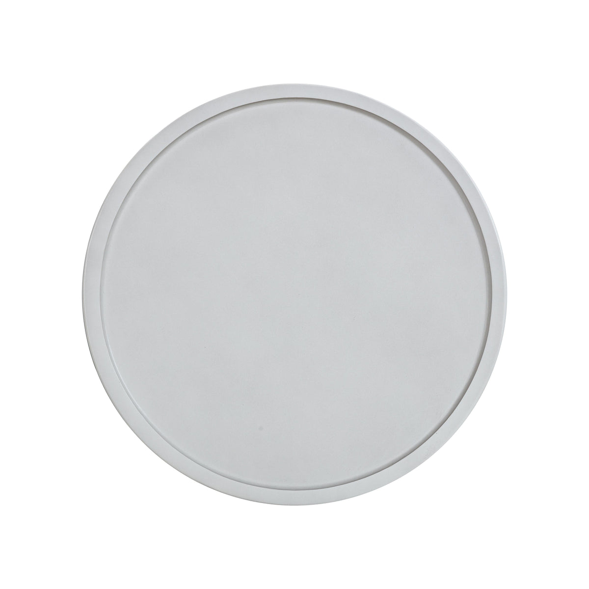 Darcy White Concrete Indoor / Outdoor Side Table by TOV Furniture – photo 5 of 8