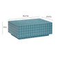 Mixie Blue Tile Coffee Table by TOV