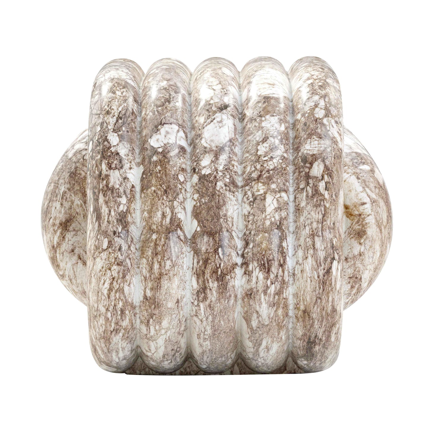 Love Knot Concrete Indoor Outdoor Accent Stool by TOV Oc54335