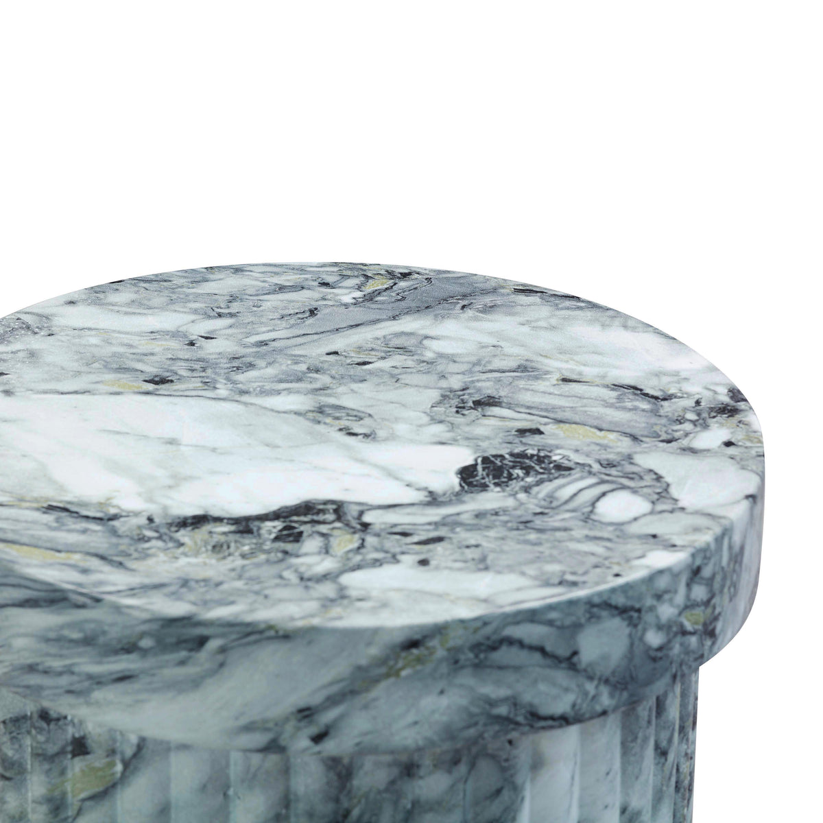 Serafina Faux Marble Concrete Indoor / Outdoor Side Table by TOV Furniture – photo 3 of 6