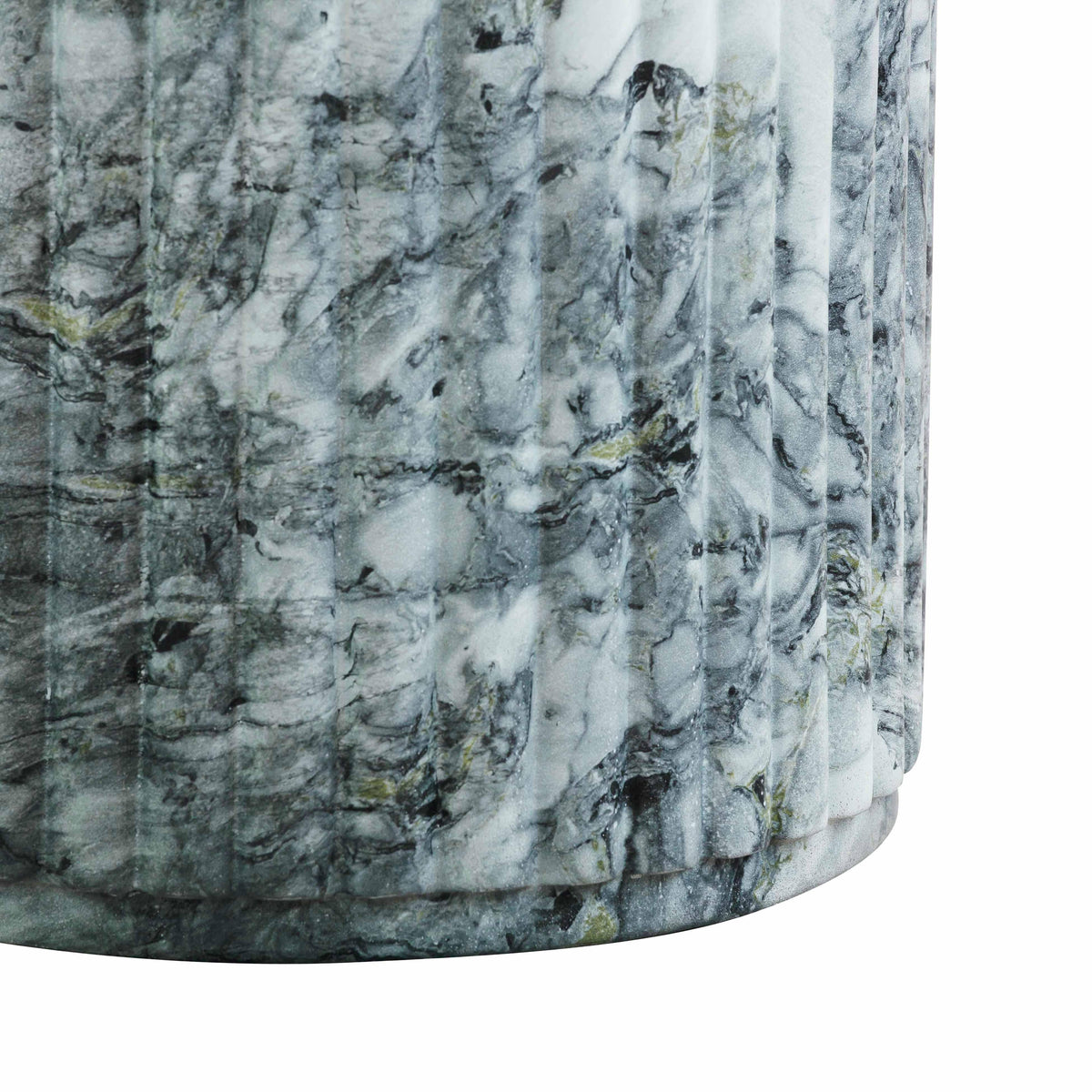 Serafina Faux Marble Concrete Indoor / Outdoor Side Table by TOV Furniture – photo 4 of 6