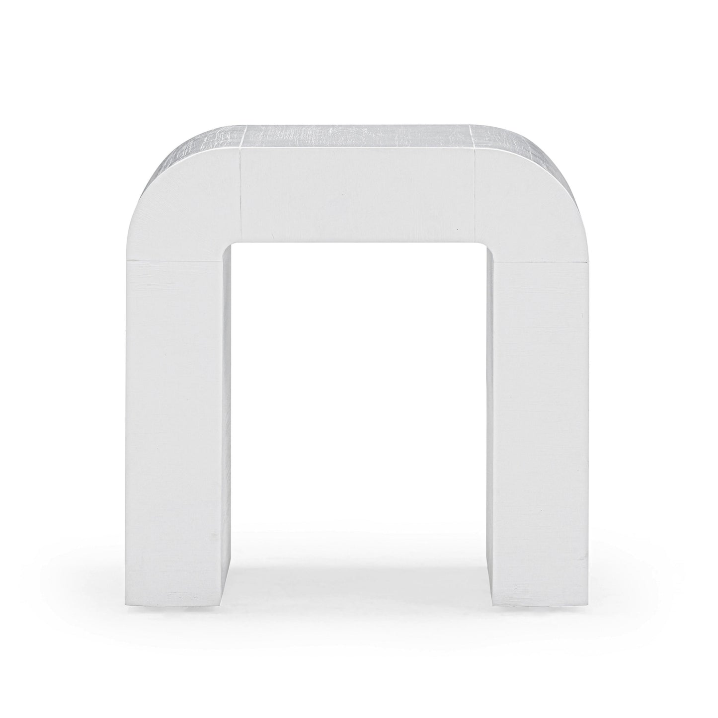 Hump White Side Table by TOV