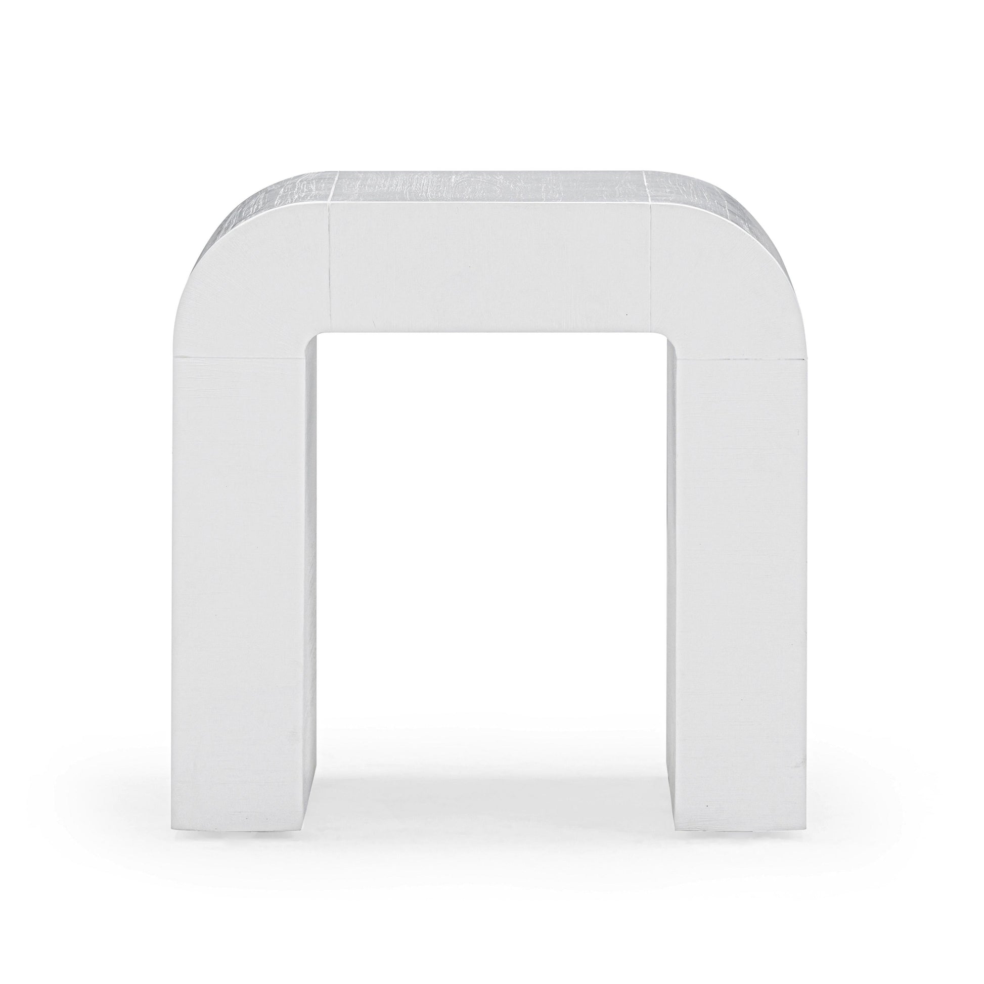 Hump White Side Table by TOV