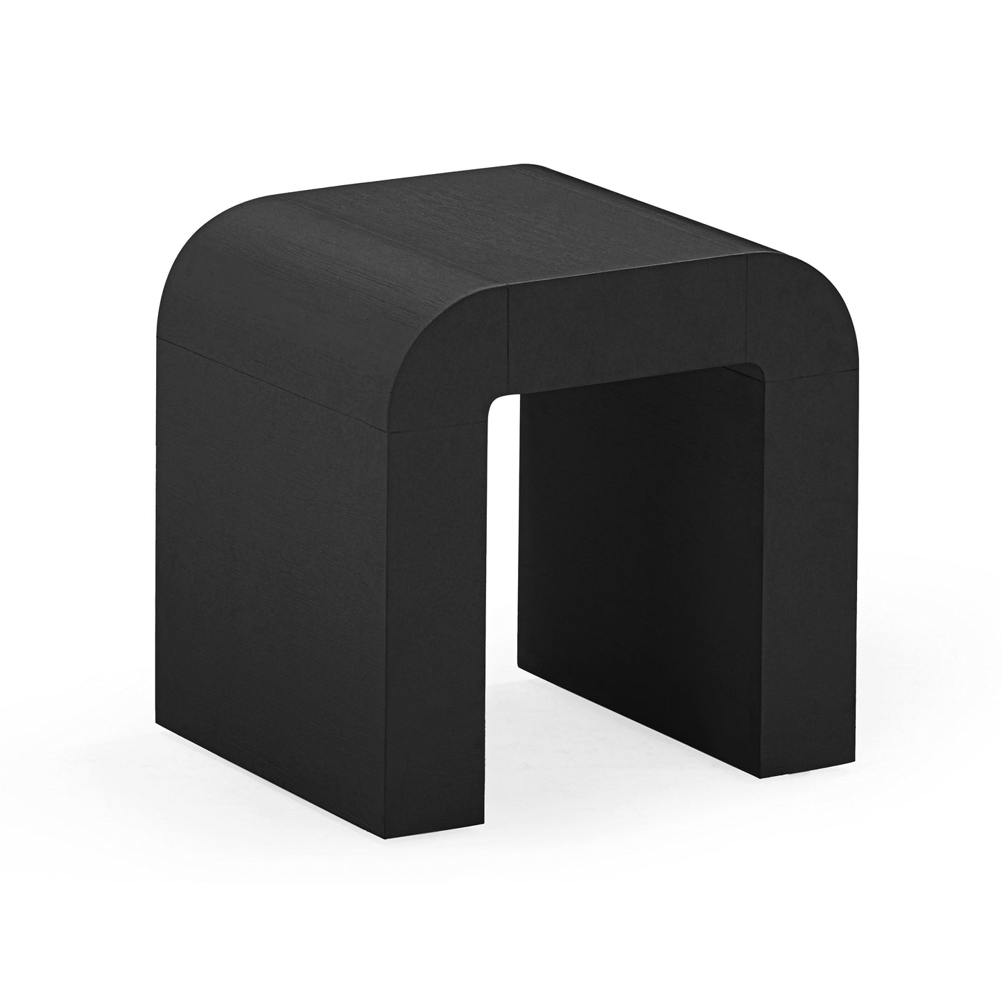 Hump Black Side Table by TOV