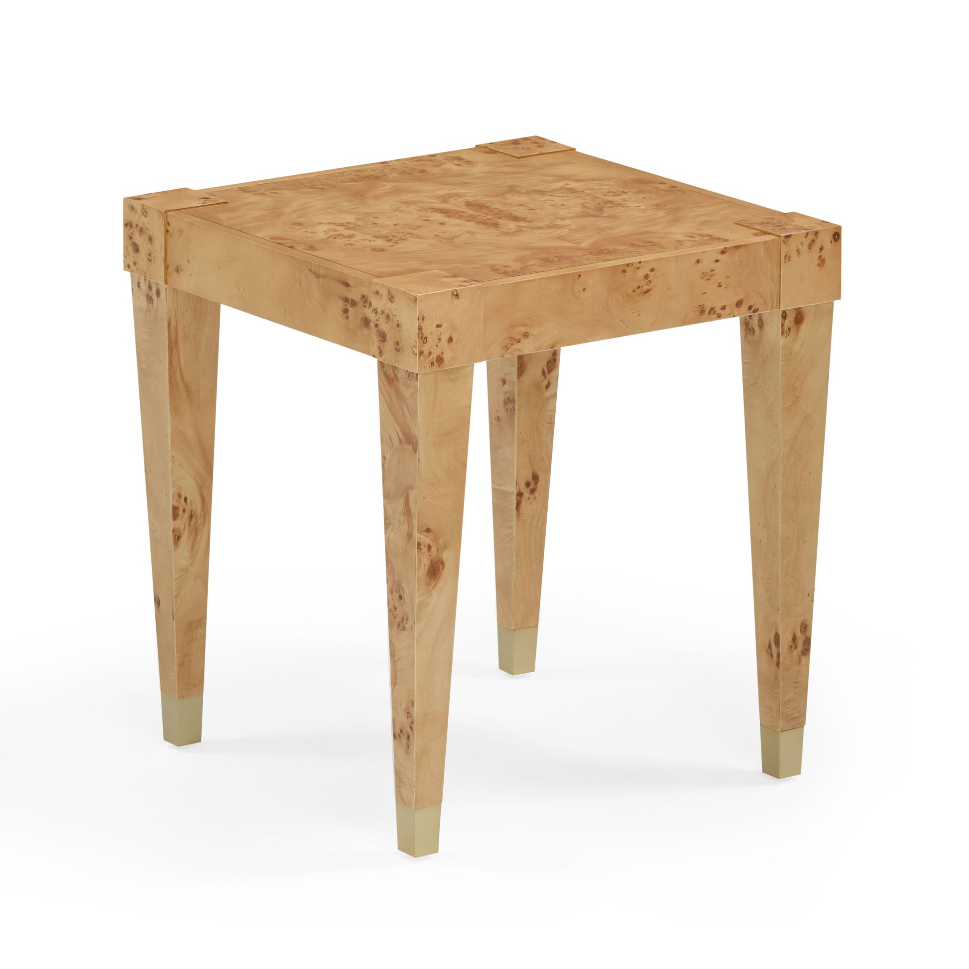 Brandyss Burl End Table Honey by Tov Furniture