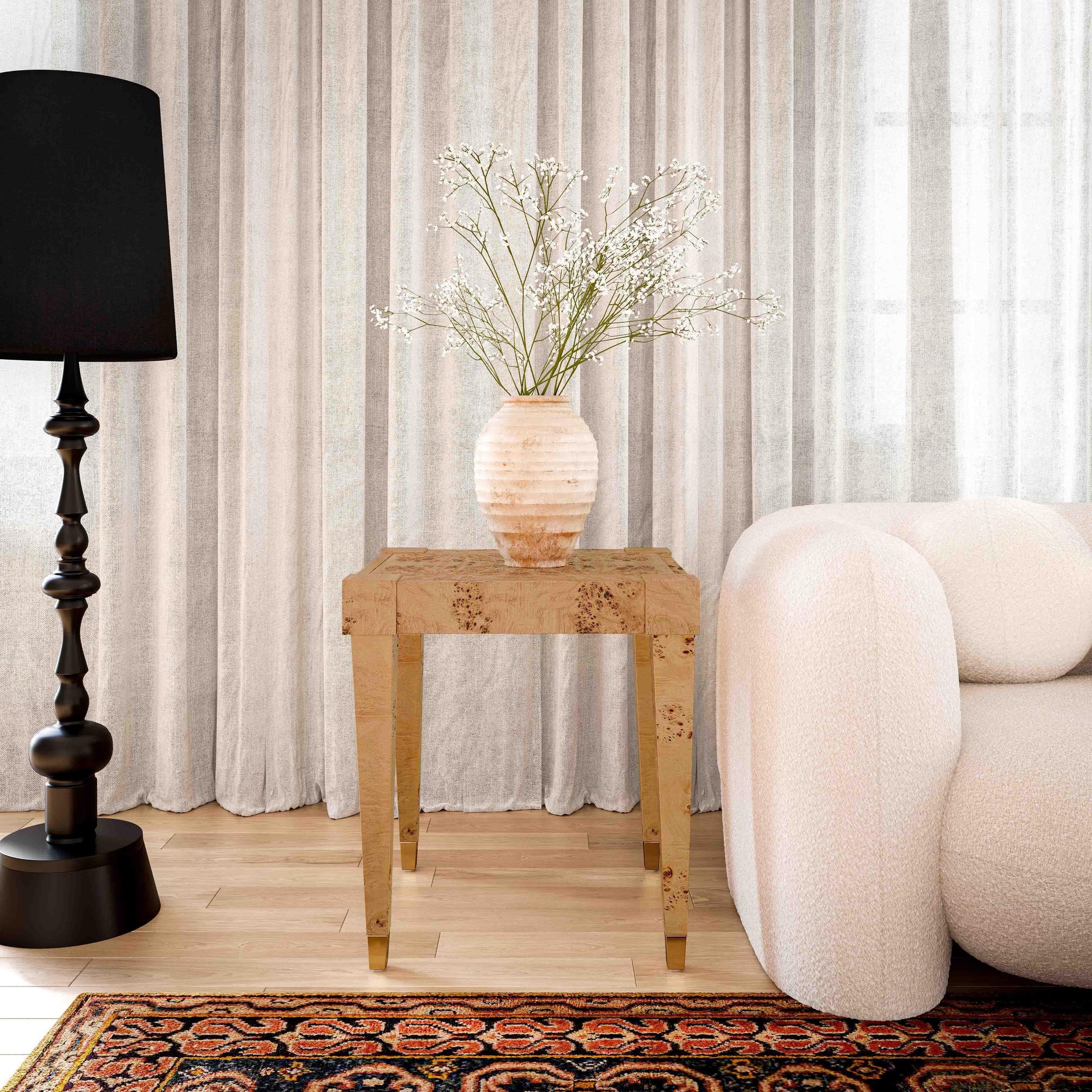 Brandyss Burl End Table by TOV Oc54192