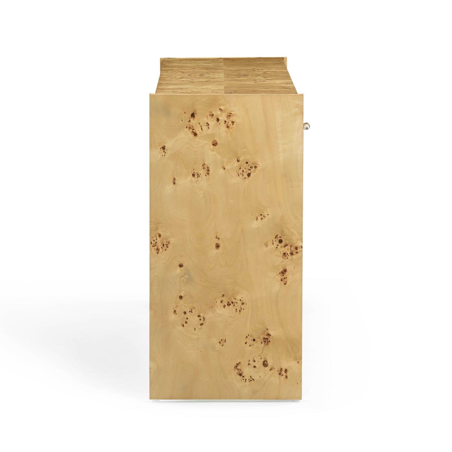 Brandyss 54" Burl Console Table Natural by Tov Furniture