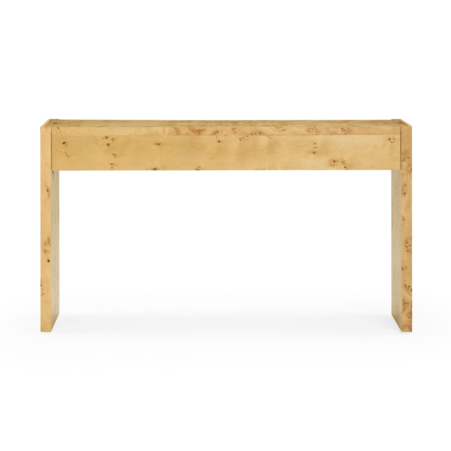 Brandyss 54" Burl Console Table Natural by Tov Furniture