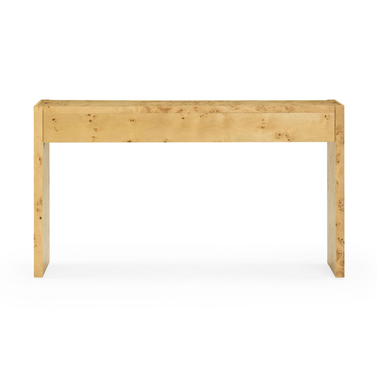 Brandyss Natural Burl Console Table by TOV Furniture – photo 6 of 11