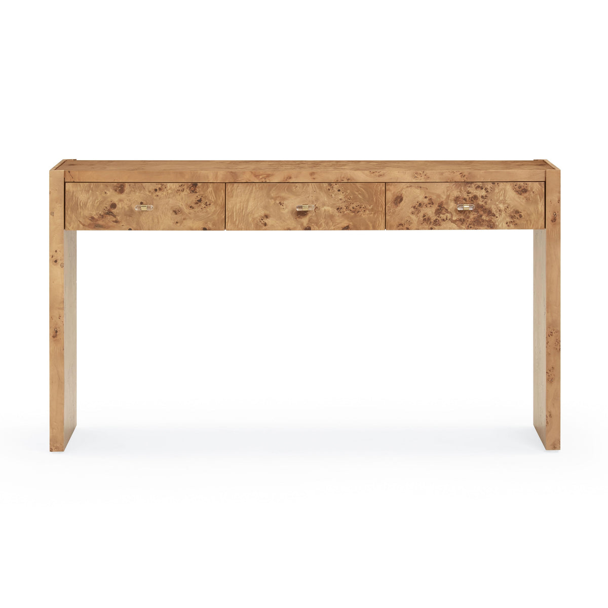 Brandyss Honey Burl Console Table by TOV Furniture – photo 1 of 10