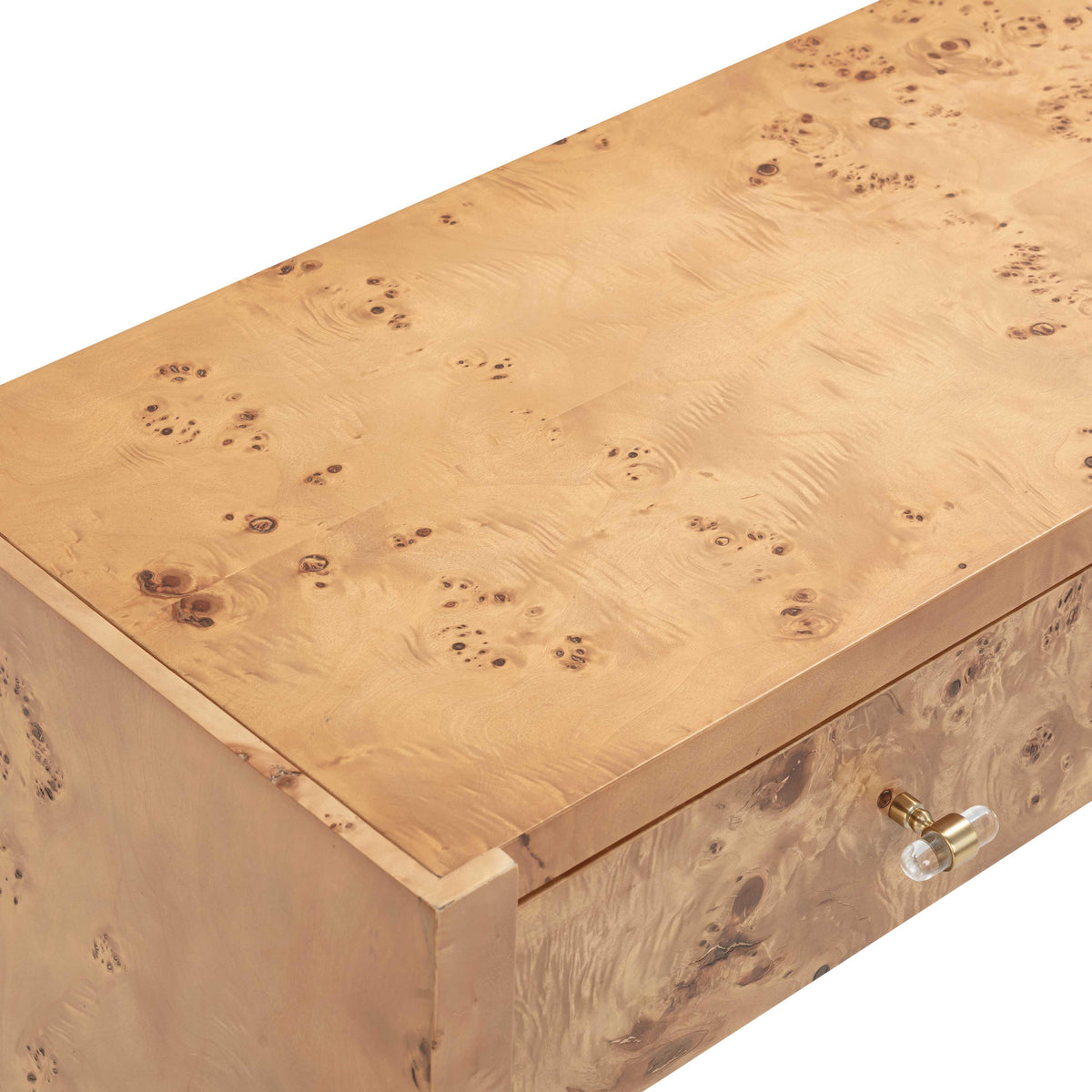 Brandyss Honey Burl Console Table by TOV Furniture – photo 8 of 10