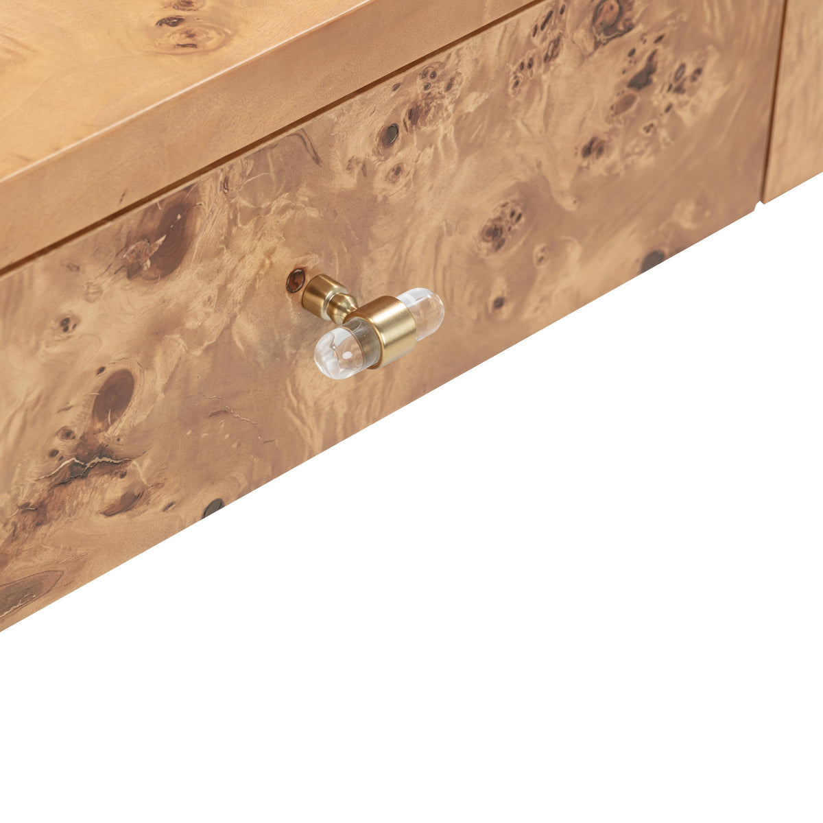 Brandyss Honey Burl Console Table by TOV Furniture – photo 9 of 10