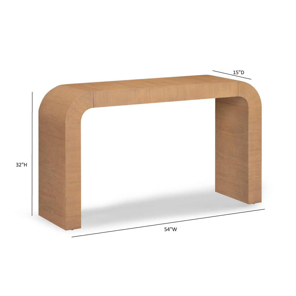 Hump Natural Console Table by TOV Furniture – photo 6 of 6