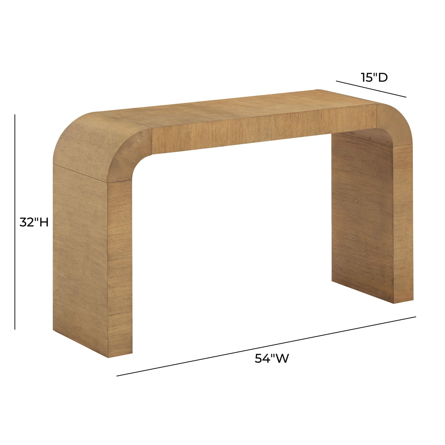 Hump 54 Arched Console Table by TOV Oc54399