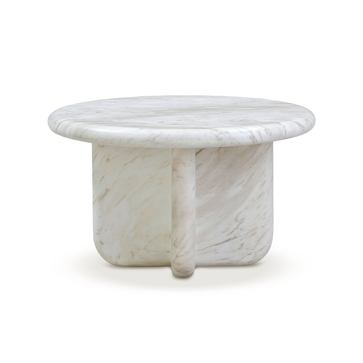 Juju 24" Faux Marble Indoor/Outdoor Tall Coffee Table by TOV Furniture – photo 1 of 6