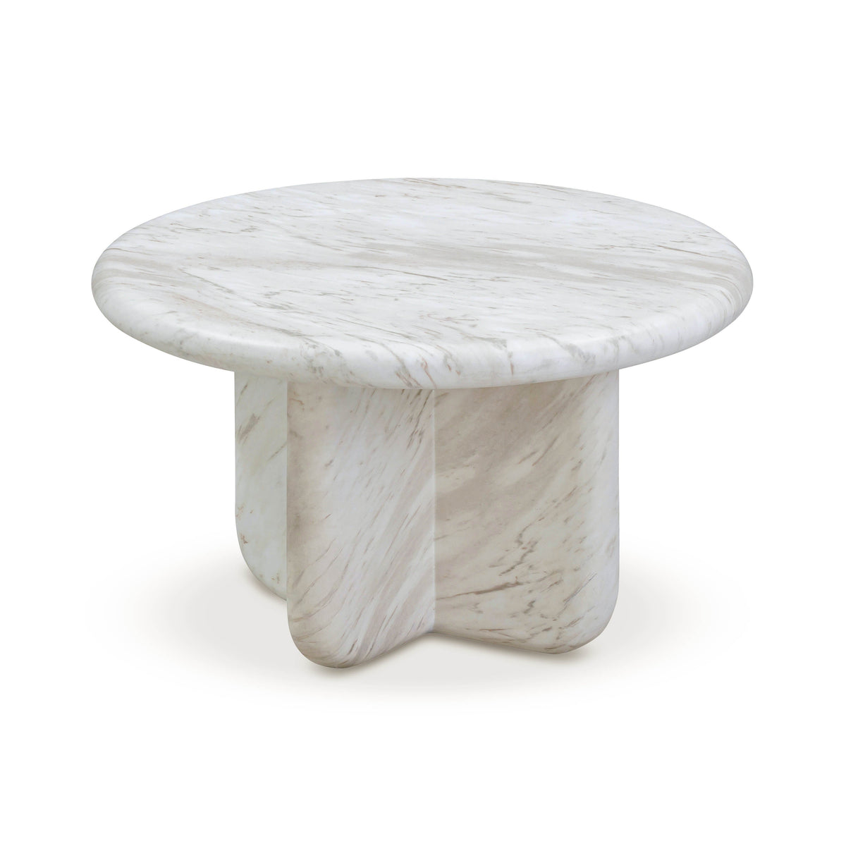 Juju 24" Faux Marble Indoor/Outdoor Tall Coffee Table by TOV Furniture – photo 4 of 6