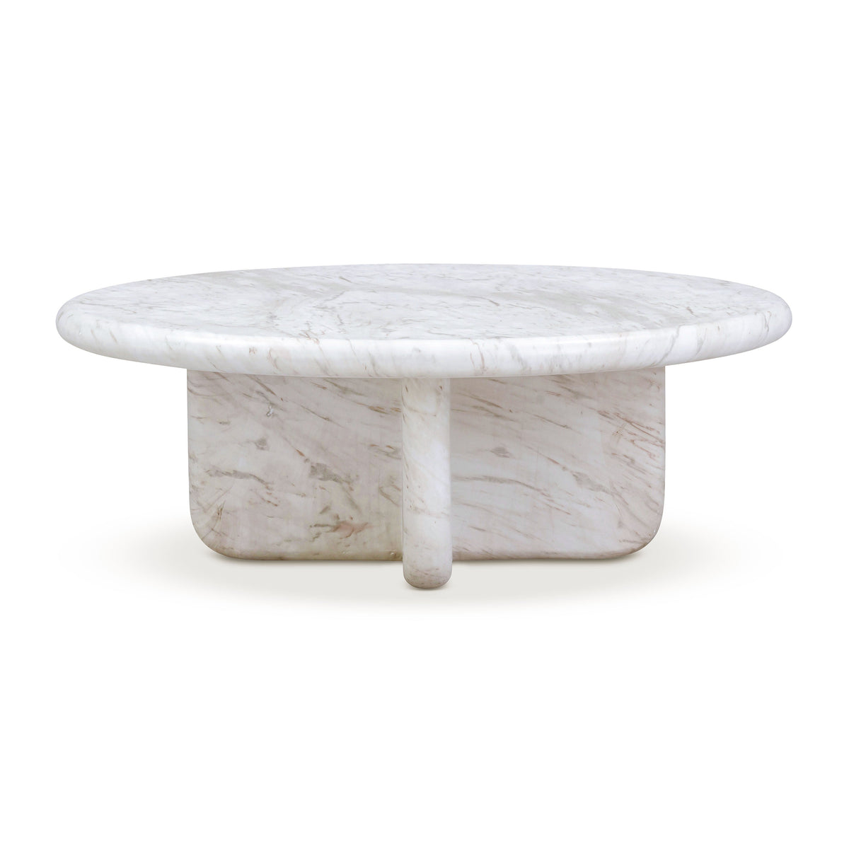 Juju 32" Faux Marble Indoor/Outdoor Short Coffee Table by TOV Furniture – photo 1 of 6