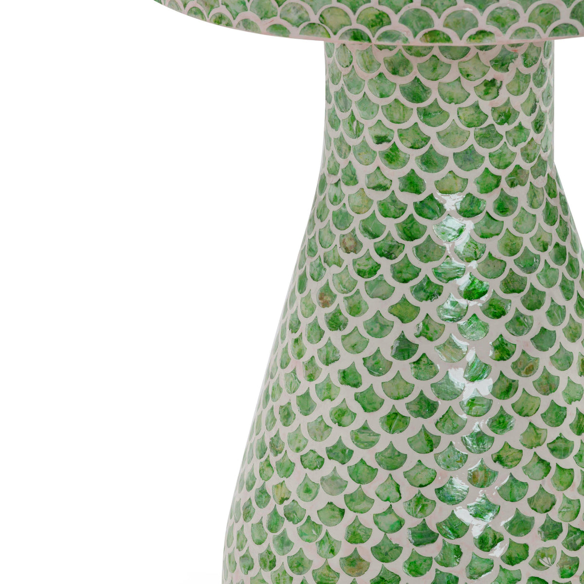 Halio Green Shell Side Table by TOV Furniture – photo 4 of 6