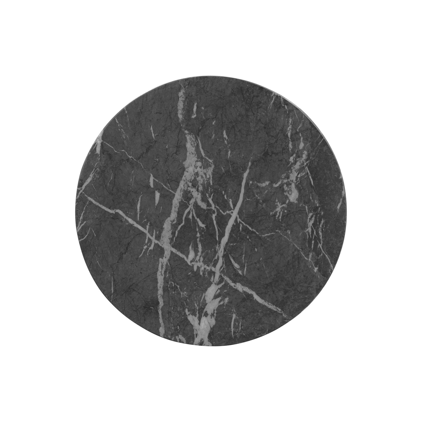 Charra Indoor/Outdoor Side Table Black by Tov Furniture