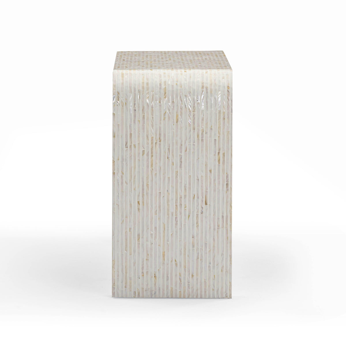 Opus 43" Cream Capiz Shell Console Table by TOV Furniture – photo 4 of 8