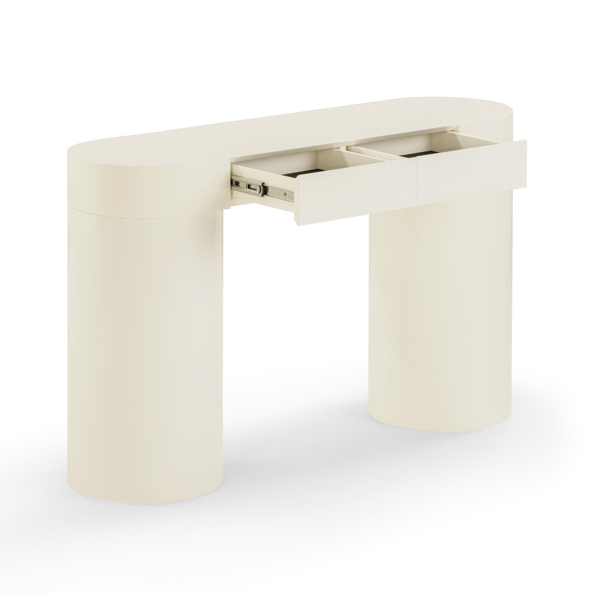 Mira 50 High Gloss Console Table by TOV Oc54441