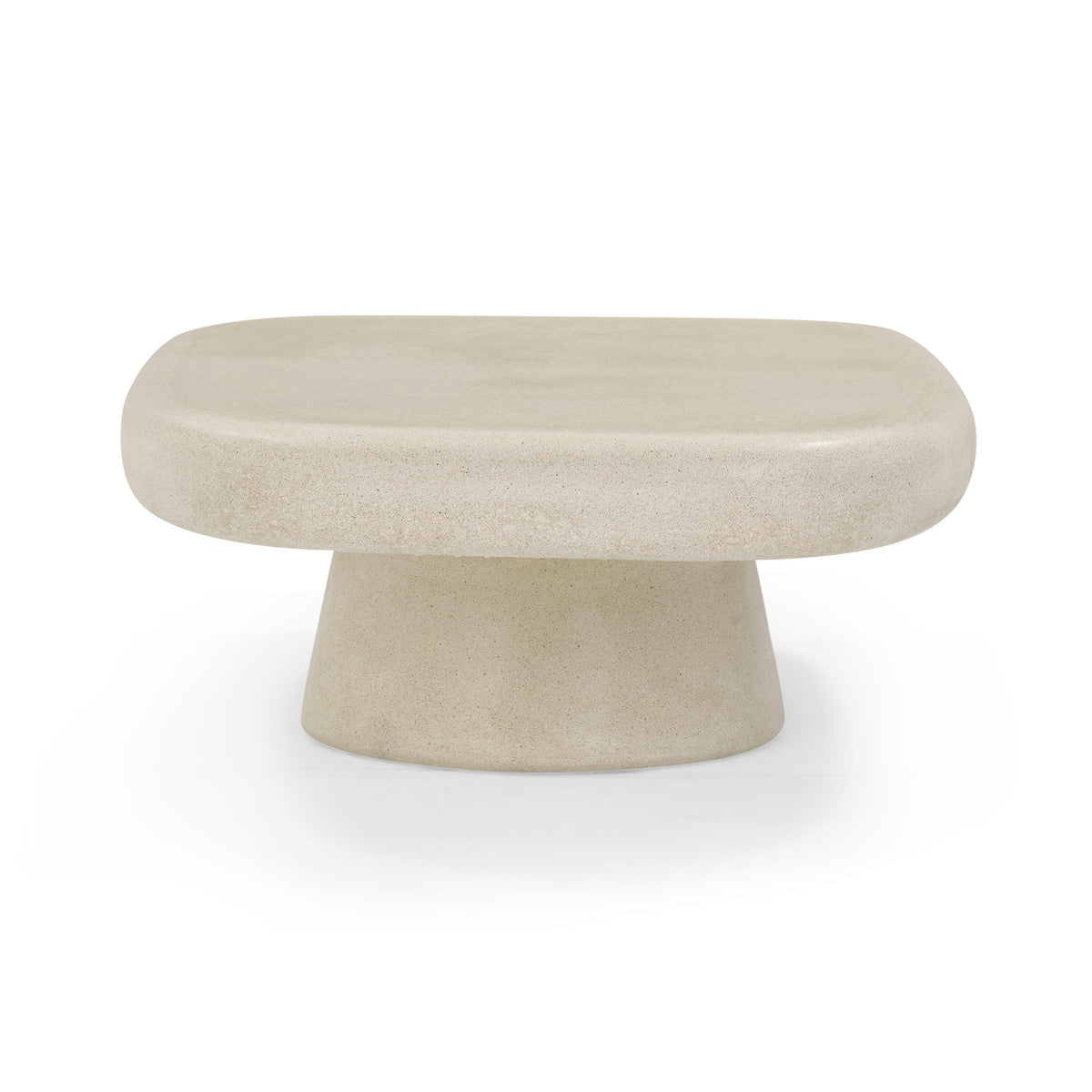 Darial Faux Sandstone Indoor/Outdoor Coffee Table by TOV Furniture – photo 5 of 10